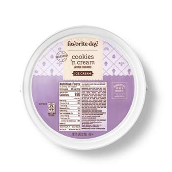 Cookies n' Cream Ice Cream - 128oz - Favorite Day™