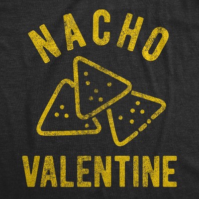 Мужские футболки Crazy Dog T-Shirts, Inc. Mens Nacho Valentine T Shirt Funny Cheesy Valentines Day Tee - Crazy Dog Men's T Shirt for Valentines Gift Black XL — фото 2