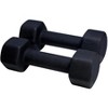 Neoprene Dumbbell for Strength Training, Muscle Toning, and Rehab, Non-Slip Grip, Anti-Roll Design - 2 of 3