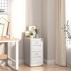 Munora - 2-Drawer Vertical File Cabinet with Lock - Heavy Duty for A4/Letter/Legal Files - White - 2 of 4
