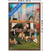 Trends International SEVENTEEN 11TH MINI ALBUM 'SEVENTEENTH HEAVEN' / PM 2:14 Ver. Framed Wall Poster Prints - 3 of 4