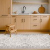 2'x10' Washable Neutral Farmhouse Boho Runner Rug - 3 of 4