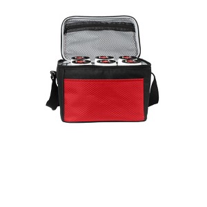 Port Authority Small 6-Can Cube Cooler with Top Handle - 1 of 4