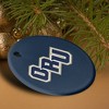 Oral Roberts University Primary Logo Porcelain Holiday Christmas Tree Ornament  2.8" (7.1 cm) - 4 of 4