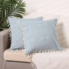 Unique Bargains Printing Tropical Color Block Soft Throw Pillow Covers 2 Pcs - 2 of 4