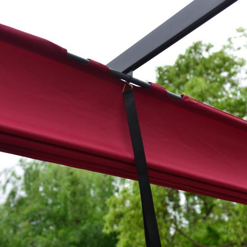 ALEKO DIY Frame Aluminum Outdoor Retractable Canopy Pergola, 3 of 7