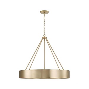 Capital Lighting Weller 4 - Light Chandelier in  Matte Brass - 1 of 4