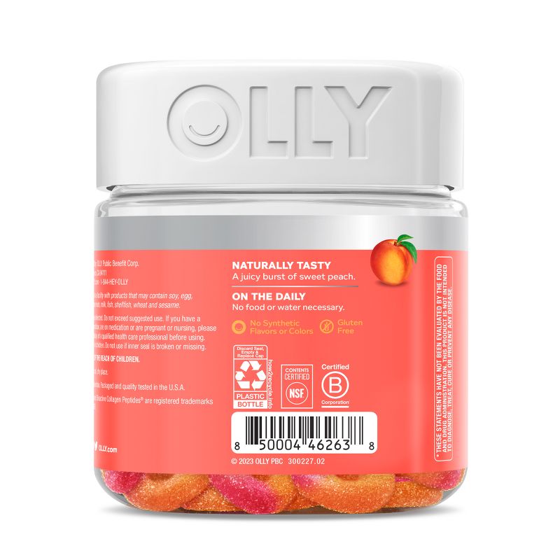 OLLY Collagen Rings Supplement Gummies for Skin Resilience - 30ct, 6 of 8