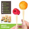 Stock Your Home Mini Bamboo Appetizer Forks (200 Pack) - 3 of 3