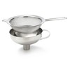 iSi North America Funnel & Sieve - Stainless Steel Combination Set with 700ml - Compatible with Cream Whippers, Canning Jars, Bottles, Dishwasher Safe - 2 of 4