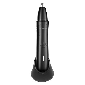 Sharper Image Cordless Nose and Ear Hair Trimmer - Black - 1 of 2