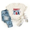 Simply Sage Market Women's Party In The USA Retro Short Sleeve Graphic Tee - 2 of 2