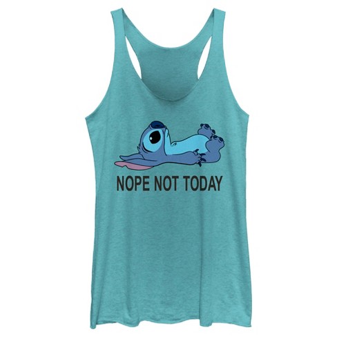 Girl's Lilo & Stitch Nope Not Today T-shirt - White - Small : Target