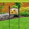 Briarwood Lane Summer Art Sign 8.25x10.25 Sunflower Duo For Summer Art Sign - 3 of 4