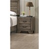 NicBex 2 Drawer Dresser for Bedroom,Modern Style Drawers with Metal Handle,Dressers for Kids Room,Living Room,Entry and Hallway,Gray - 2 of 4