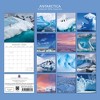 2026 Square Wall Calendar, Antarctica, 16-Month Natural World Theme, 180 Reminder Stickers (12x12 In) - 4 of 4