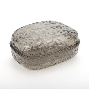 Unique Bargains Soap Holder with Cover 5.51"x4.13"x2.52" 1 Pc - 1 of 4