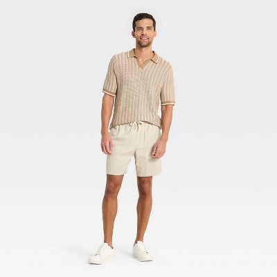 Men's Short Sleeve Polo Collar Pullover Sweater - Goodfellow & Co