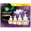 Air Wick Vibrant Plug-in Scented Oil Air Freshener Refills - Lavender & Waterlily - 4pk - 2 of 4