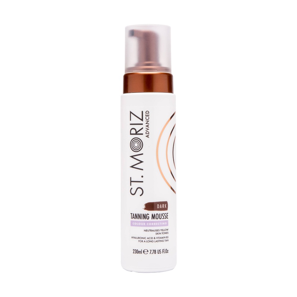 St. Moriz Color Correct Tanning Mousse - Dark - 7.78 fl oz