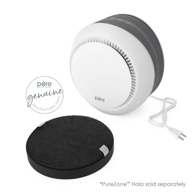 Pure Enrichment True HEPA Black Round Air Purifier Filter