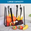Unique Bargains PVC Transparent Plastic Reusable Handle Shopping Work Tote Bag - 4 of 4