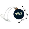 Northwood University Primary Logo Mini Small Tiny Wood Christmas Tree Holiday Ornament - 4 of 4