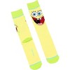 Nickelodeon SpongeBob SquarePants Socks Cartoon Movie Men's 3 Pack Crew Socks Multicoloured - 4 of 4