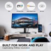 ViewSonic VA2409M 24 Inch Monitor 1080p IPS Panel with Adaptive Sync, Thin Bezels, HDMI, VGA, and Eye Care - 2 of 4