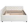 YOOCOZZ Full XL Size Modern Upholstered Linen Daybed with Twin Trundle - 3 of 4