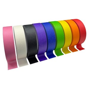 Itopfox Colored Painters Tape Premium Masking Master Tape for Multi-Surface Removes Easily, Colorful Craft Paper Tape for Wall Painting Art Scrapbook - 1 of 4