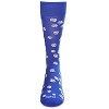 Memoi Men's Roll of the Dice Bamboo Blend Novelty Crew Socks - 2 of 4