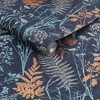 Organics Navy and Copper Wallpaper - 3 of 4