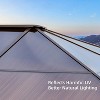 EROMMY 12'x16' Hardtop Gazebo, Outdoor Polycarbonate Roof Gazebo, Aluminum Frame Permanent Pavilion - 3 of 4