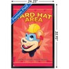 Trends International Five Nights at Freddy's: Security Breach - Hard Hat Framed Wall Poster Prints - 3 of 4