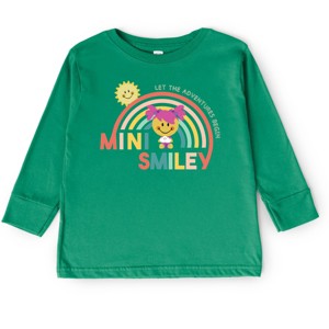 The Juniper Shop Mini Smiley Let The Adventures Begin Aria Toddler Long Sleeve Tee - 1 of 4