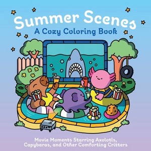 Summer Scenes: A Cozy Coloring Book - by  Insight Editions (Paperback) - 1 of 1