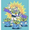 Girl's Toy Story Buzz Lightyear and Aliens T-Shirt - 2 of 4