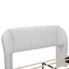 GDFStudio Stan Velvet Upholstered Queen Size Bed Frame with Wingback - 4 of 4