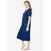 Dreams & Co. Women's Plus Size Sleep Shirt Tee - 4 of 4