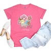 S.W.Smiley Good Vibes Grow Here Flowers - Women's Garment Dyed Graphic T-Shirt - 3 of 4