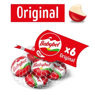 Mini Babybel Original Semisoft Cheeses - 4.2oz/6ct