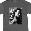 The Matrix Neo Screenshot Crew Neck Short Sleeve Charcoal Heather Women's Night Shirt - 2 of 2