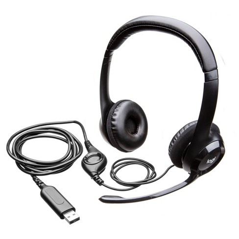 wired usb headset with microphone