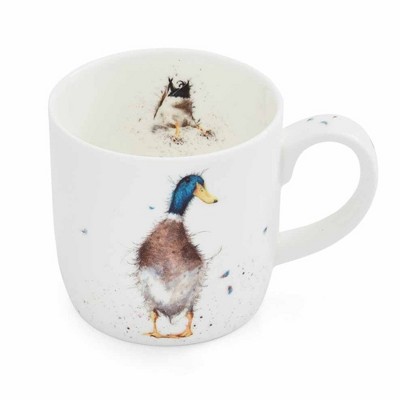 Royal Worcester Wrendale Designs 11 oz Mug, for Tea, Coffee and Hot Cocoa, Made from Fine Bone China, Cute Animal Motifs