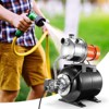 VEVOR 1 HP Shallow Well Pump with Pressure Tank, 1000 GPH, Automatic Irrigation Water Booster Pump with 130 ft Head Lift 20/40 PSI Pressure, Black - 2 of 4