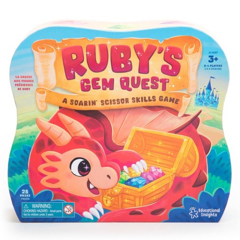 Educational Insights Ruby's Gem Quest - Soarin' Scissors Skills Game - image 1 of 4