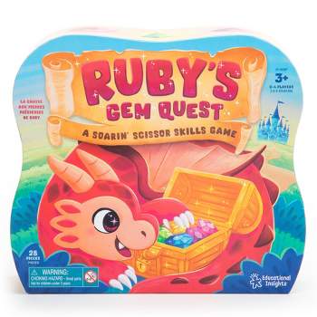 Educational Insights Ruby's Gem Quest - Soarin' Scissors Skills Game