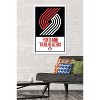 Trends International NBA Portland Trail Blazers - Logo 21 Framed Wall Poster Prints - 2 of 4
