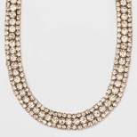 SUGARFIX by BaubleBar Crystal Collar Necklace - Gold